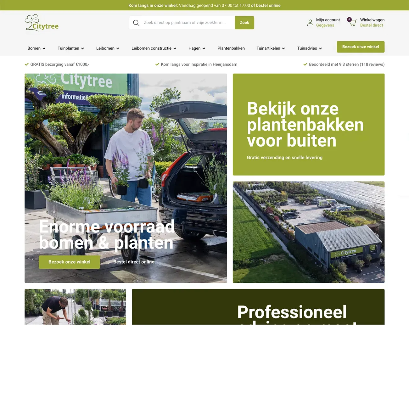 EenonlinezaadjegeplantvoorCityTree
