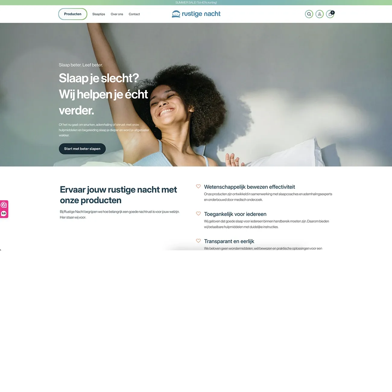 EenrustigeuitstralingvoorRustigenacht
